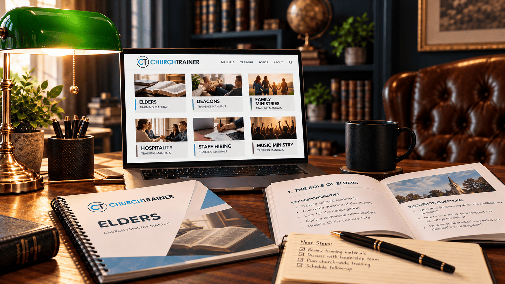 ChurchTrainer Leadership Workspace